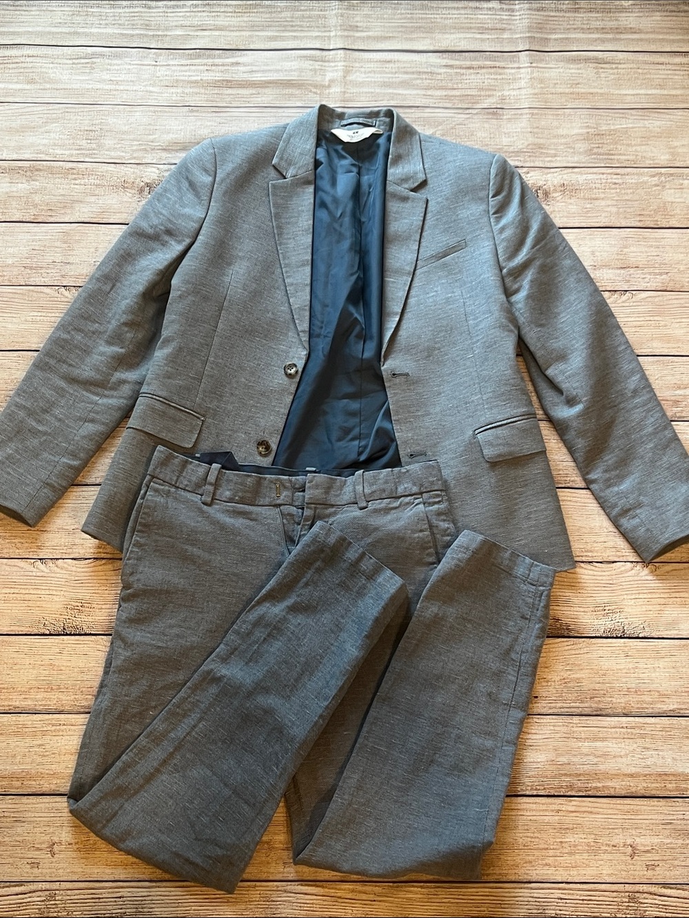 Boys Size 14 H&M Light Blue Suit